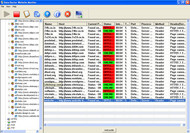 Website tracking software screenshot